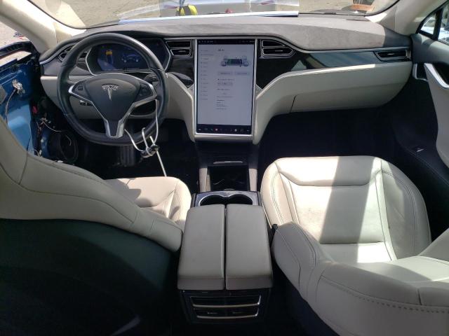 5YJSA1E29GF155177 - 2016 TESLA MODEL S ლურჯი ფოტო 8
