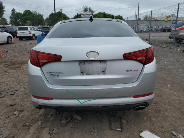 KNAGN4A79B5192377 - 2011 KIA OPTIMA EX SILVER photo 6