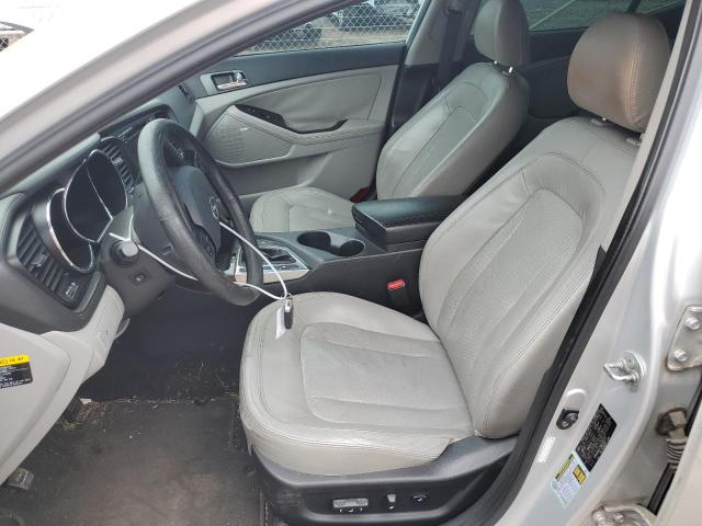 KNAGN4A79B5192377 - 2011 KIA OPTIMA EX SILVER photo 7