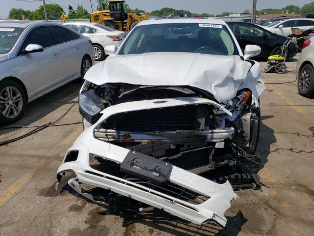 3FA6P0LU2ER174623 - 2014 FORD FUSION SE HYBRID WHITE photo 5