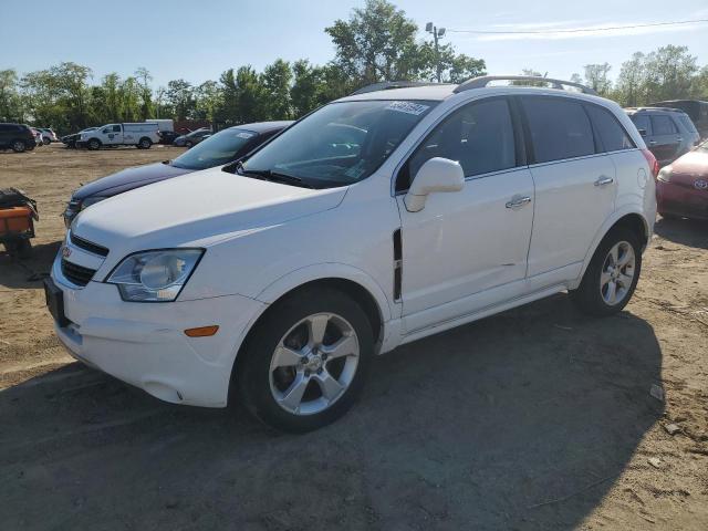 3GNAL3EK3ES611185 - 2014 CHEVROLET CAPTIVA LT WHITE photo 1