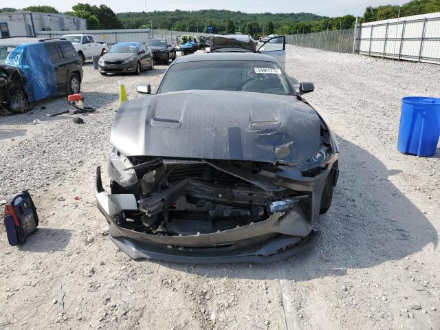 1FA6P8TH7J5138361 - 2018 FORD MUSTANG GRAY photo 5