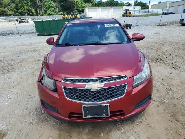 1G1PG5SC9C7380846 - 2012 CHEVROLET CRUZE LT RED photo 5