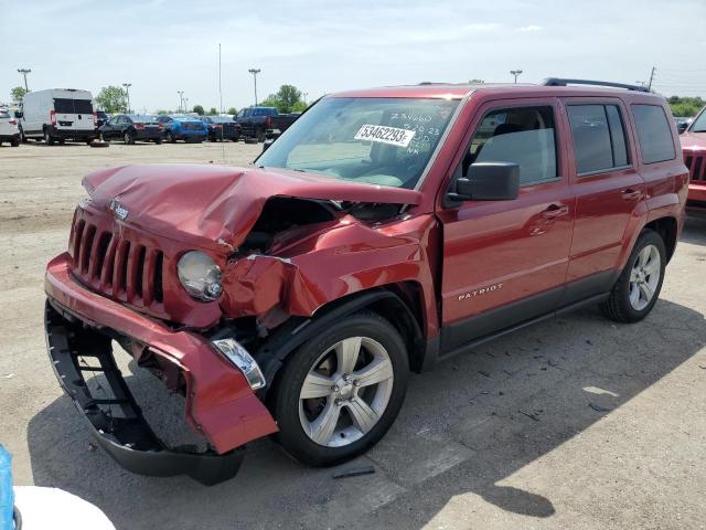 1C4NJRFB6DD248347 - 2013 JEEP PATRIOT LATITUDE RED photo 1