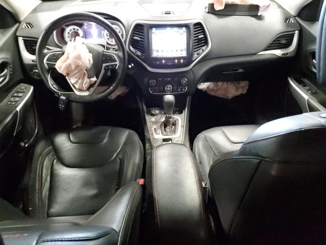 1C4PJMBX4JD558201 - 2018 JEEP CHEROKEE TRAILHAWK BLACK photo 8