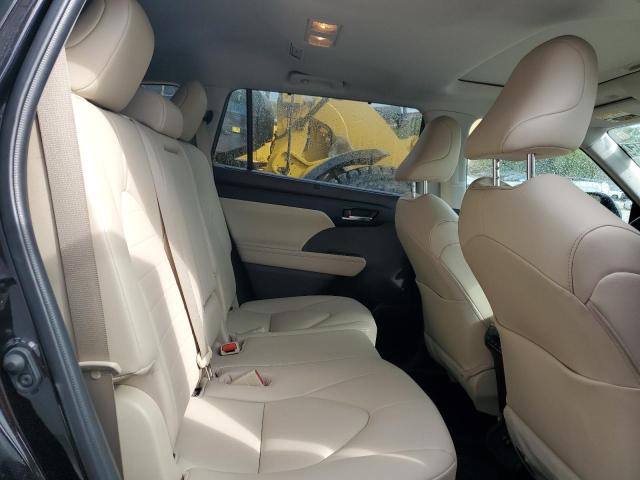 5TDGZRBH3MS108143 - 2021 TOYOTA HIGHLANDER XLE BLACK photo 11