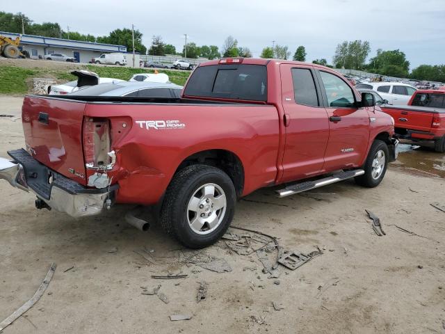 5TFUW5F1XDX322705 - 2013 TOYOTA TUNDRA DOUBLE CAB SR5 RED photo 3