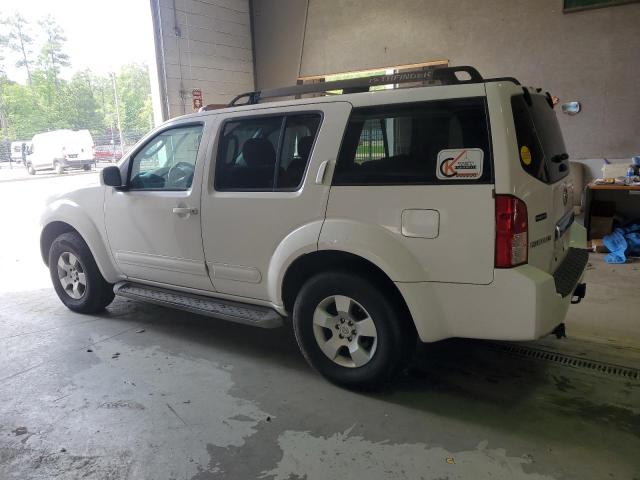 5N1AR18W05C744059 - 2005 NISSAN PATHFINDER LE 白色 照片 2