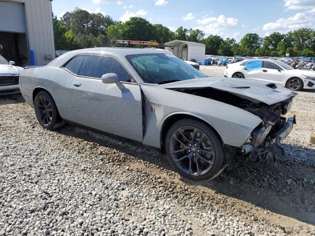 2C3CDZFJ6MH578809 - 2021 DODGE CHALLENGER R/T SCAT PACK GRAY photo 4
