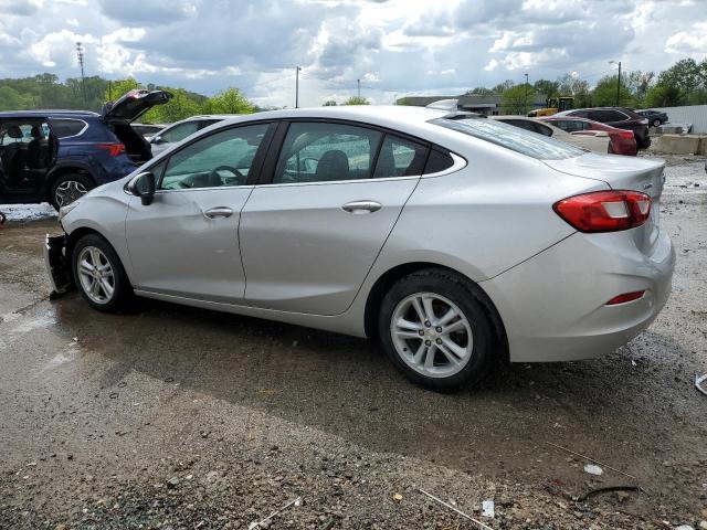 1G1BE5SM3J7193771 - 2018 CHEVROLET CRUZE LT ვერცხლისფერი ფოტო 2