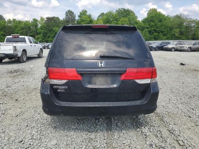 5FNRL3H60AB070853 - 2010 HONDA ODYSSEY EXL BLACK photo 6