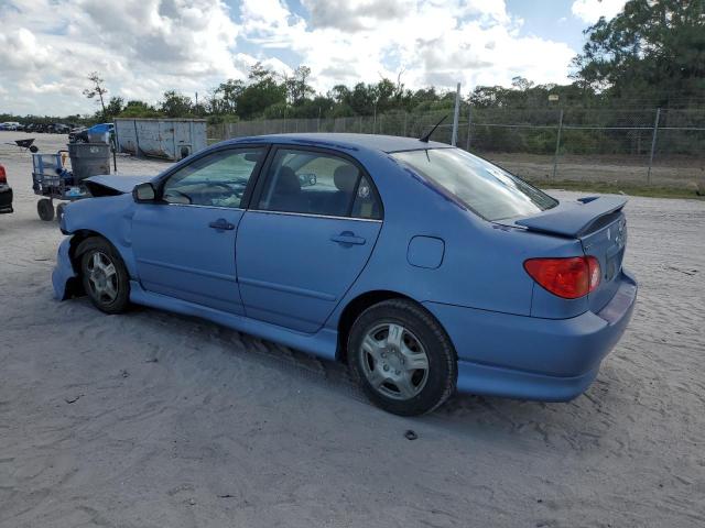 1NXBR38E73Z163012 - 2003 TOYOTA COROLLA CE BLUE photo 2