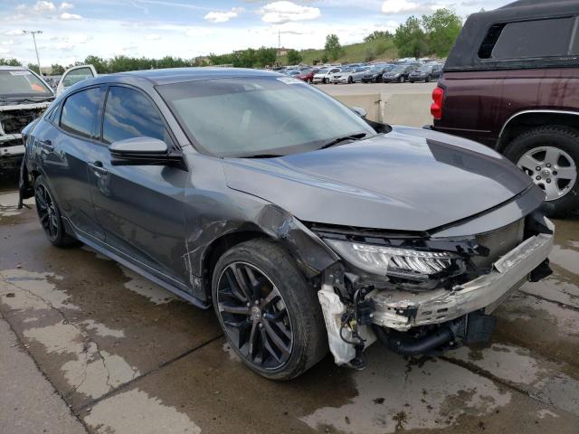 SHHFK7H91LU206433 - 2020 HONDA CIVIC SPORT TOURING GRAY photo 4