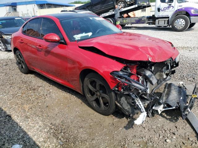 ZARFAEDN3J7583818 - 2018 ALFA ROMEO GIULIA Q4 RED photo 4
