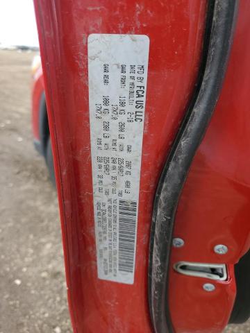 3C4NJDBB3JT320748 - 2018 JEEP COMPASS LATITUDE Червоний фото 14