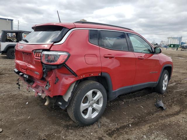 3C4NJDBB3JT320748 - 2018 JEEP COMPASS LATITUDE Червоний фото 3