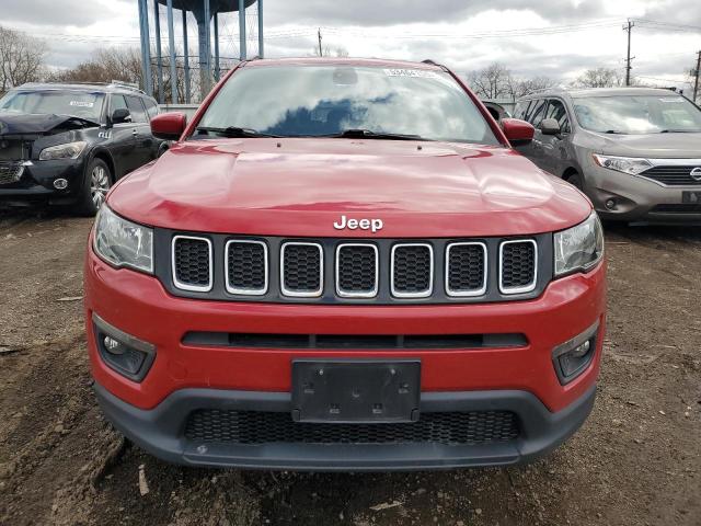 3C4NJDBB3JT320748 - 2018 JEEP COMPASS LATITUDE Червоний фото 5