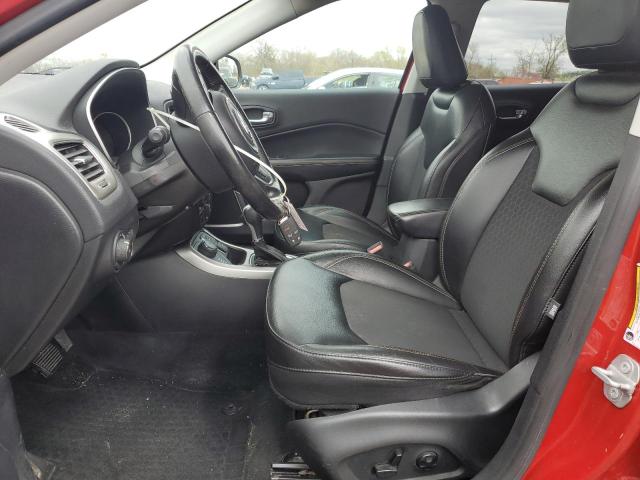 3C4NJDBB3JT320748 - 2018 JEEP COMPASS LATITUDE Червоний фото 7