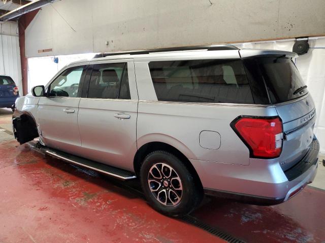 1FMJK1JT3NEA58879 - 2022 FORD EXPEDITION MAX XLT SILVER photo 2