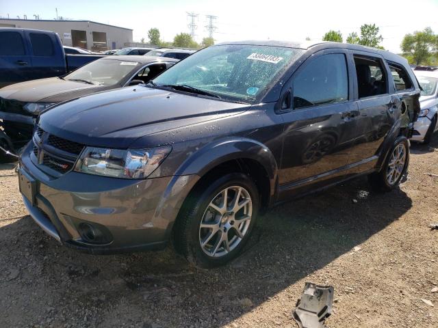 3C4PDDEG4GT245820 - 2016 DODGE JOURNEY R/T GRAY photo 1