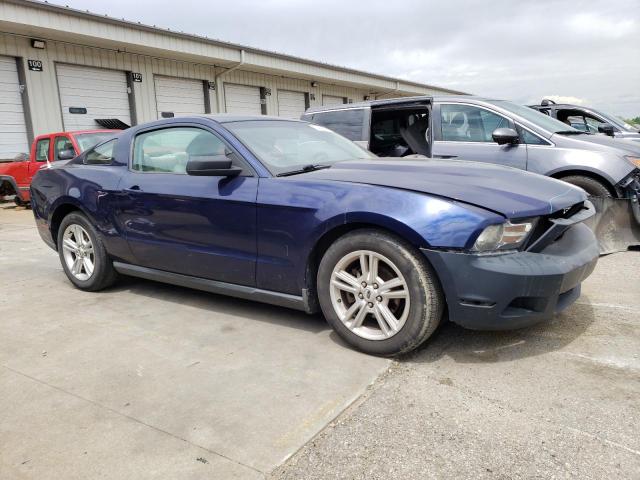 1ZVBP8AN1A5159401 - 2010 FORD MUSTANG BLUE photo 4