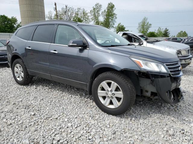 1GNKVGKDXDJ112119 - 2013 CHEVROLET TRAVERSE LT GRAY photo 4