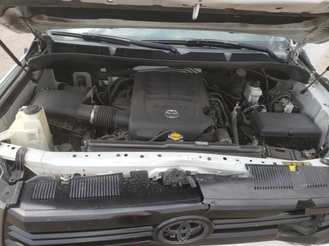 5TFRM5F10EX071254 - 2014 TOYOTA TUNDRA DOUBLE CAB SR/SR5 WHITE photo 11