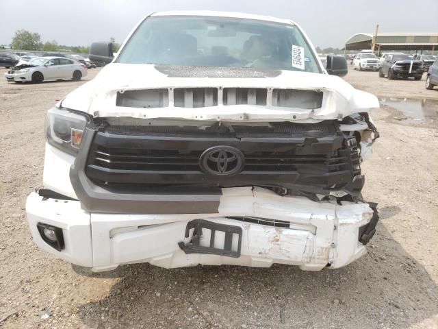 5TFRM5F10EX071254 - 2014 TOYOTA TUNDRA DOUBLE CAB SR/SR5 WHITE photo 5