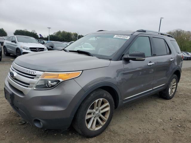 1FM5K8D89DGA05141 - 2013 FORD EXPLORER XLT GRAY photo 1