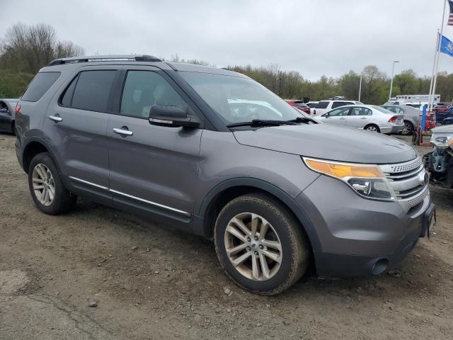 1FM5K8D89DGA05141 - 2013 FORD EXPLORER XLT GRAY photo 4