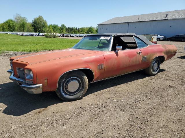 366671M468847 - 1971 OLDSMOBILE DELTA 88 ORANGE photo 1