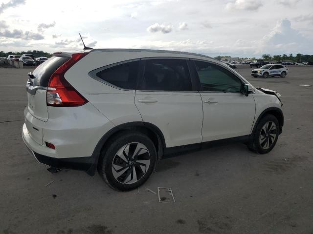 5J6RM3H95FL024294 - 2015 HONDA CR-V TOURING WHITE photo 3