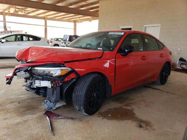 19XFL2H80NE009870 - 2022 HONDA CIVIC SPORT 红色 照片 1