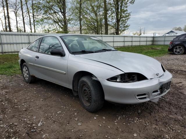 1G1JC124227481115 - 2002 CHEVROLET CAVALIER SILVER photo 4