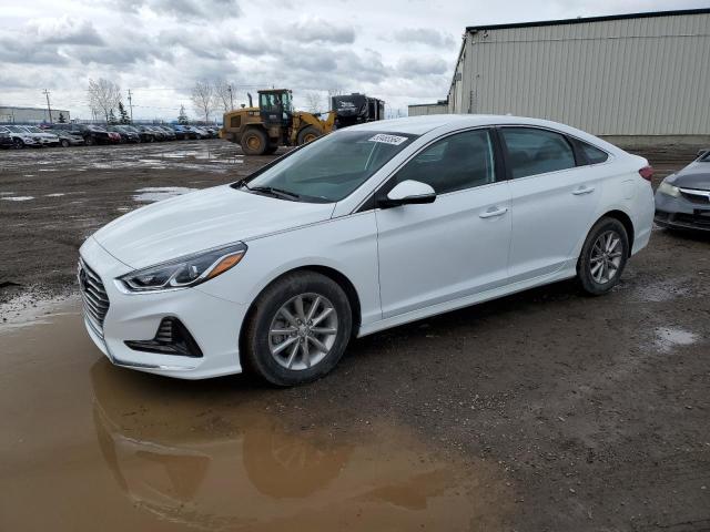 5NPE24AF0KH793820 - 2019 HYUNDAI SONATA SE WHITE photo 1