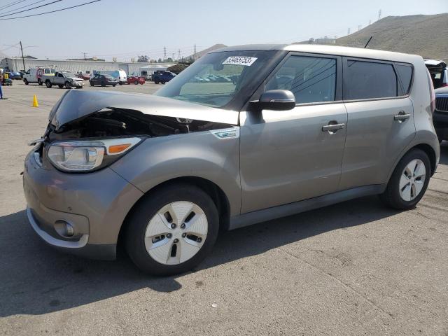 KNDJX3AE7F7001559 - 2015 KIA SOUL EV GRAY photo 1