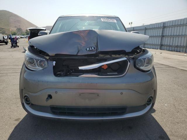 KNDJX3AE7F7001559 - 2015 KIA SOUL EV GRAY photo 5