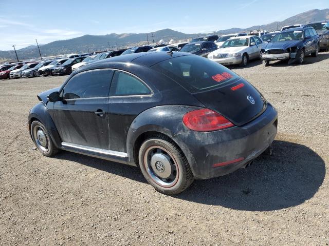 3VWJP7AT6CM606564 - 2012 VOLKSWAGEN BEETLE BLACK photo 2