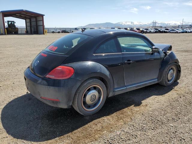 3VWJP7AT6CM606564 - 2012 VOLKSWAGEN BEETLE BLACK photo 3