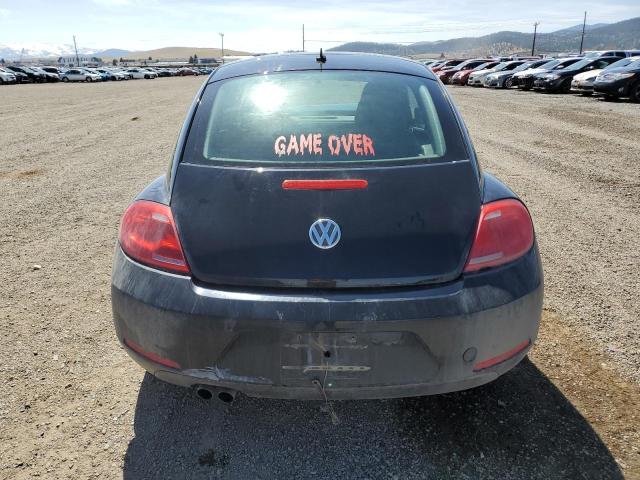 3VWJP7AT6CM606564 - 2012 VOLKSWAGEN BEETLE BLACK photo 6