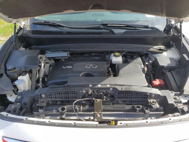 5N1DL0MM1HC542848 - 2017 INFINITI QX60 WHITE photo 12