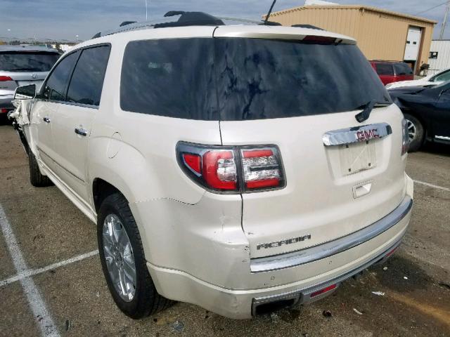 1GKKRTKD3DJ161737 - 2013 GMC ACADIA DENALI  photo 3