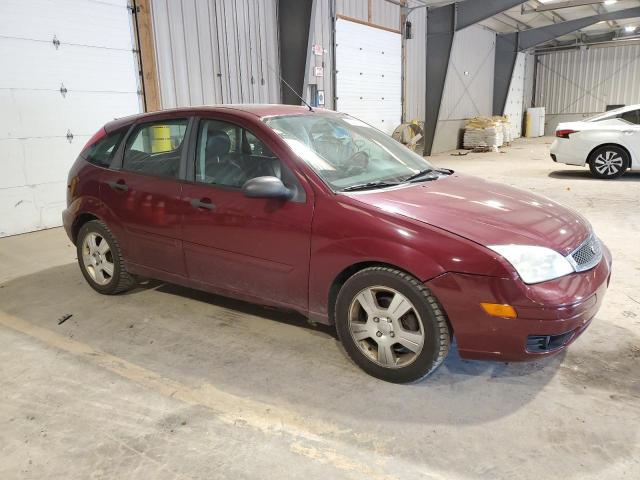 1FAFP37N77W330868 - 2007 FORD FOCUS ZX5 BURGUNDY photo 4