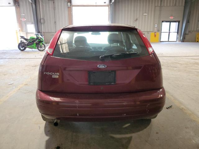 1FAFP37N77W330868 - 2007 FORD FOCUS ZX5 BURGUNDY photo 6