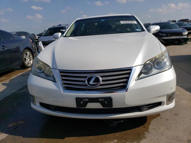 JTHBK1EG9C2478052 - 2012 LEXUS ES 350 WHITE photo 5