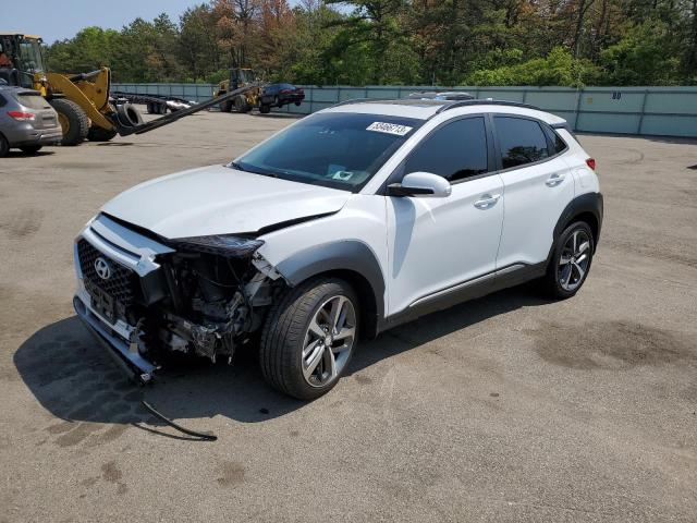 KM8K5CA55LU586452 - 2020 HYUNDAI KONA ULTIMATE WHITE photo 1