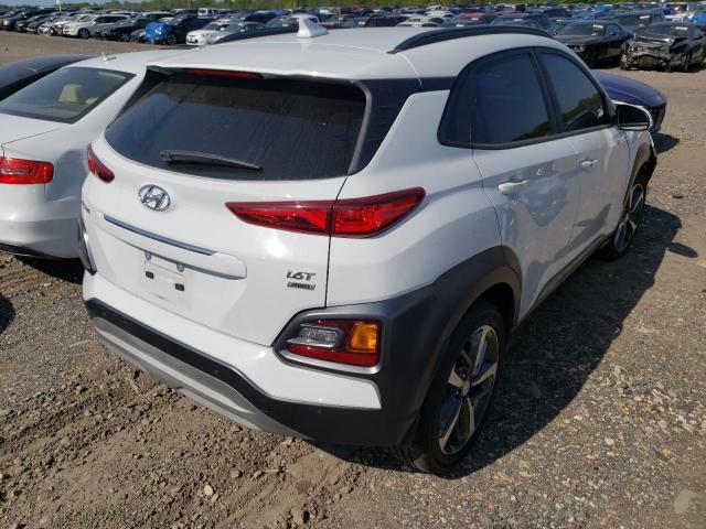 KM8K5CA55LU586452 - 2020 HYUNDAI KONA ULTIMATE WHITE photo 3