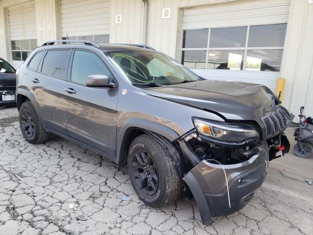 1C4PJMBX1MD238144 - 2021 JEEP CHEROKEE TRAILHAWK 灰色 照片 4