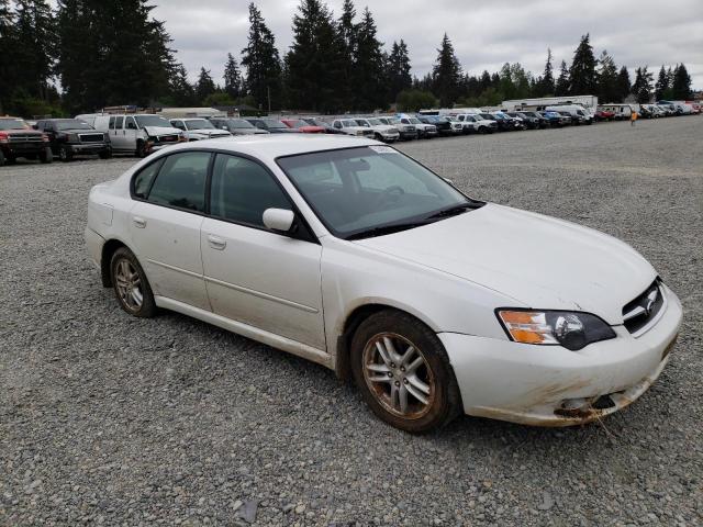 4S3BL616157227492 - 2005 SUBARU LEGACY 2.5I WHITE photo 4