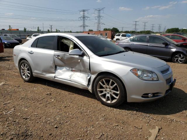 1G1ZE5EBXAF288729 - 2010 CHEVROLET MALIBU LTZ ვერცხლისფერი ფოტო 4